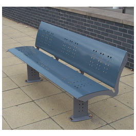 Steel Raker Seating Urban Premium Steel Seat