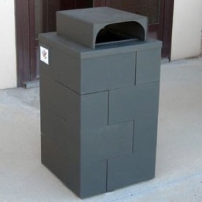 Anti Ram Litter Bin