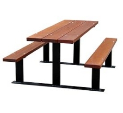 Beaufort Picnic Table (Iroko Timber)