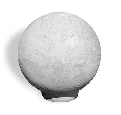 Large Globe Concrete Bollard