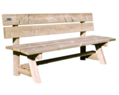 Nordico Bench (Spruce Timber)