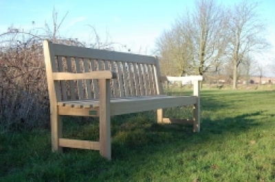 Poplar Bench (Iroko Timber)