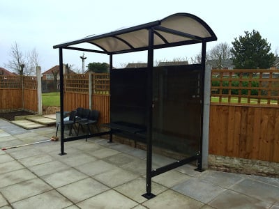 Anti-Vandal Ruby Smoking Shelter