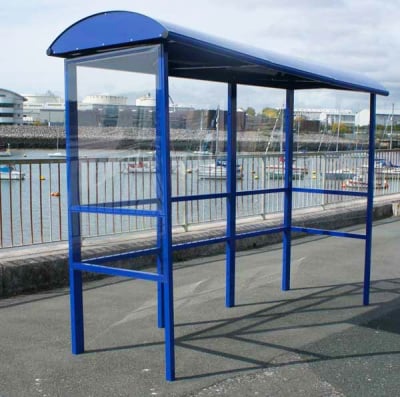 Open Fronted Smoking Shelter