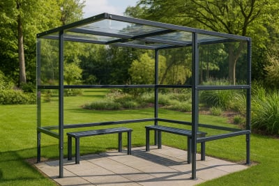 Square Waiting Shelter