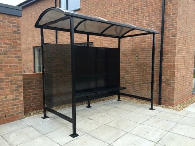 Anti-Vandal Ruby Smoking Shelter