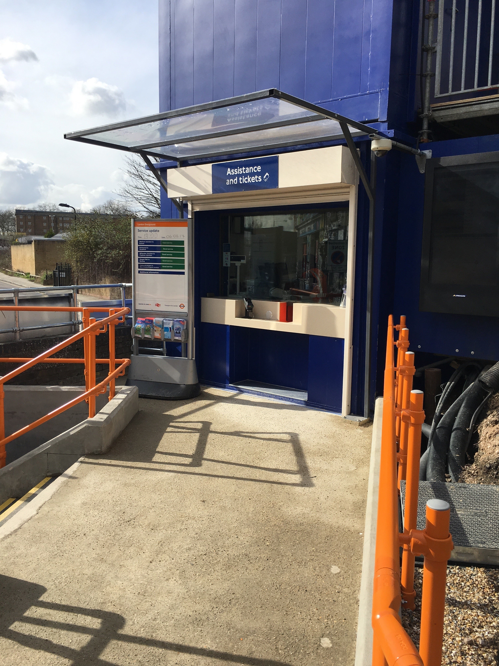 ticket booth canopy