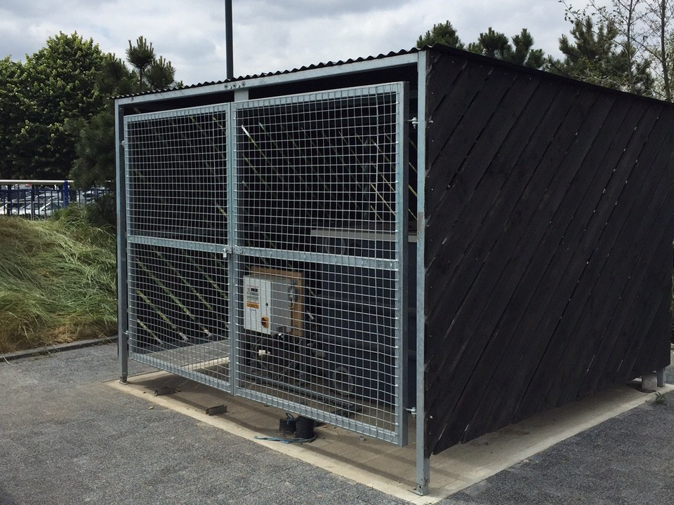 Image of a Shelter Store Bin Storage Unit
