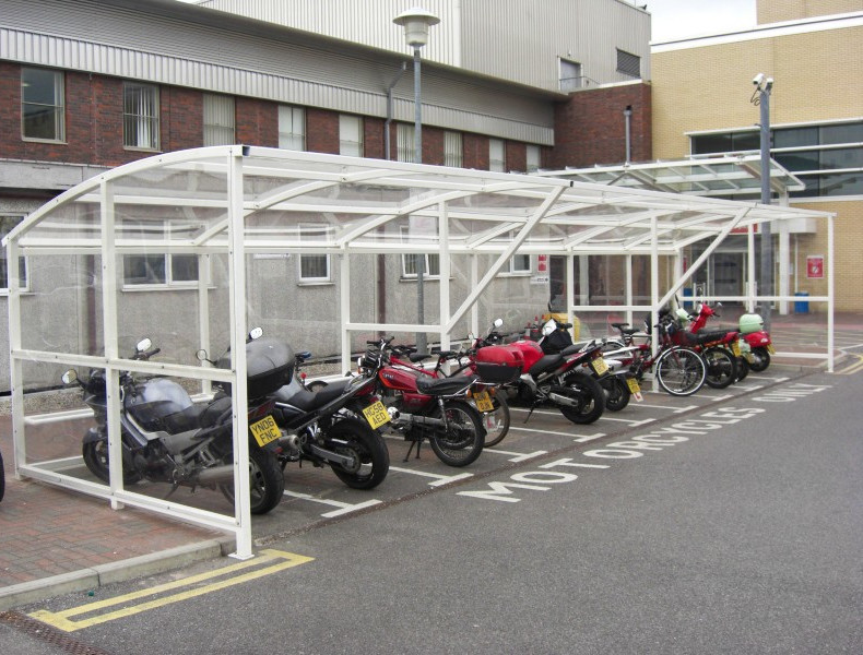Image of a Shelter Store Motorbike Shelter