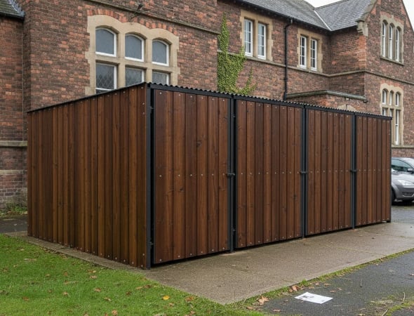 Image of a Shelter Store Bin Storage Unit