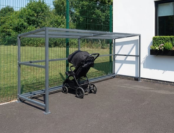 Image of a Shelter Store Pram Shelter